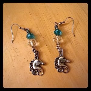 Silver Unicorn Earrings🦄🦄
